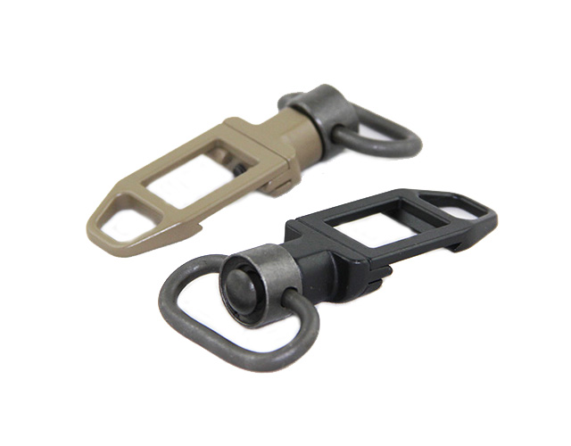Low Profile Quick Release QD 1.25'' Sling Loop with mount BK